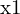 $\mathbf{x1}$
