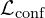  \mathcal{L}_{\text{conf}}