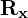 \mathbf{R_x}