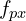 f_{px}