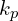 k_p