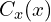 C_x(x)