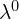 \lambda^0