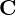 \mathbf{C}