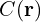 C(\mathbf{r})