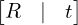 $\begin{bmatrix} R & | & t \end{bmatrix}$