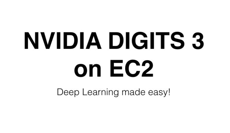 NVIDIA DIGITS 3 on EC2.