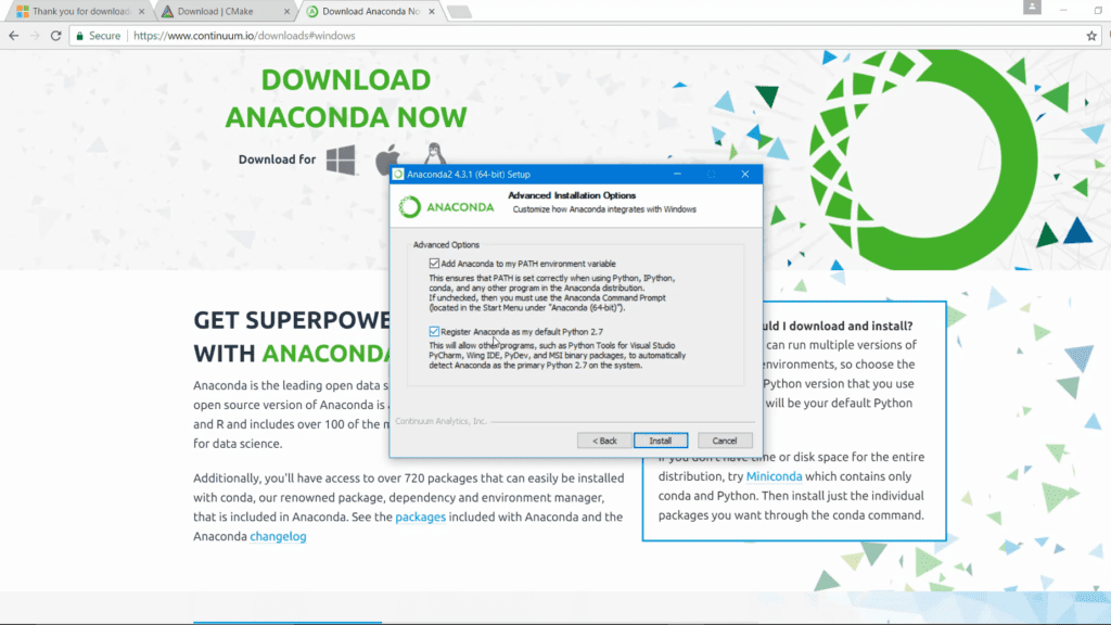 Add Anaconda to System PATH and make it default Python