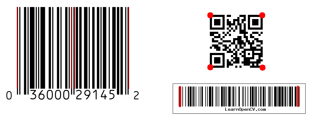 Barcode And Qr Code Scanner Using Zbar And Opencv Learn Opencv