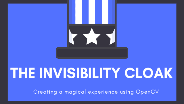 The invisibility cloak