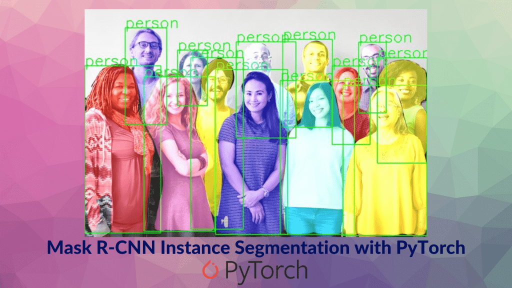 Mask R-CNN segmentation illustration