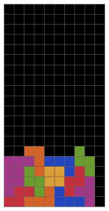 Tetris with OpenCV Python