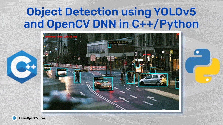 Object Detection using YOLOv5 and OpenCV DNN in C++ and Python
