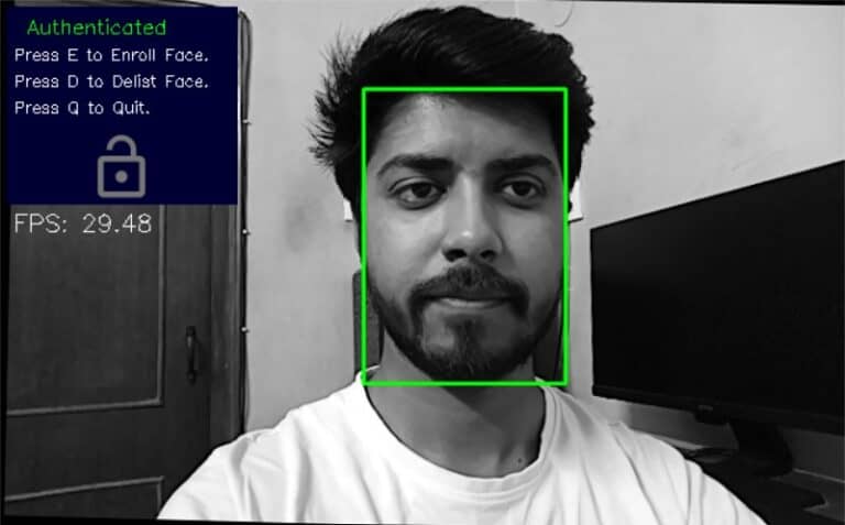 Anti Spoofing Face Recognition System using OAK-D & DepthAI