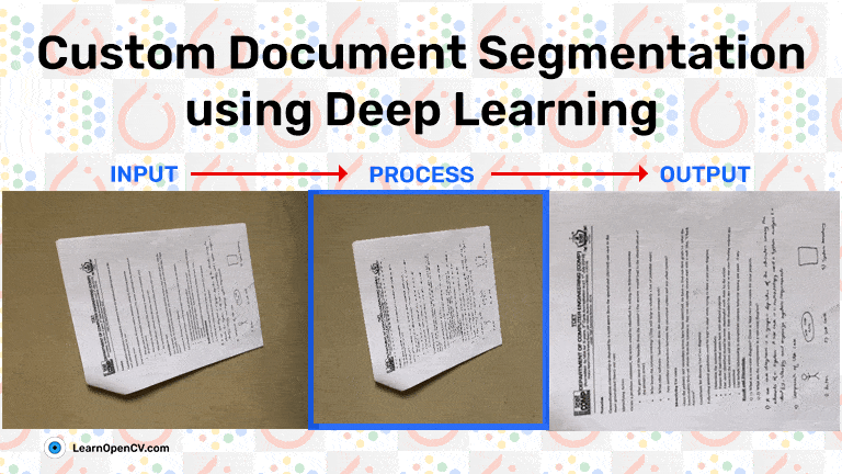 Document Scanner Semantic Segmentation using PyTorch-DeepLabV3