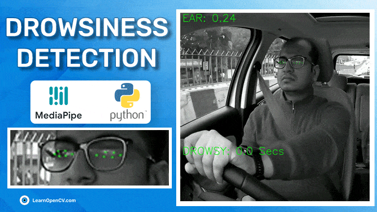 Guide to Driver Drowsiness Detection Using Mediapipe In Python Feature image