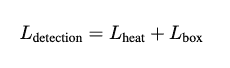 Formula for Detection Loss