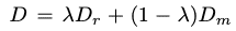 Formula for Fused Distance