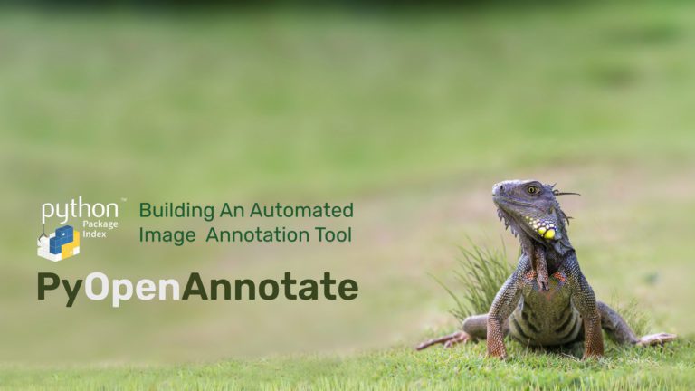 Building annotation tool using OpenCV Python and PYPI