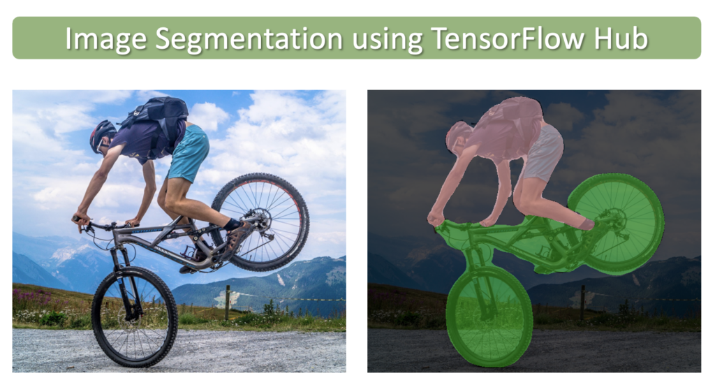 Tensorflow Hub segmentation feature image