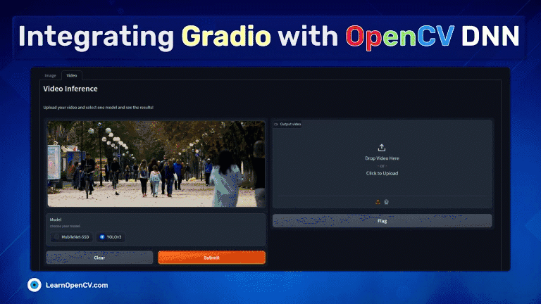 Integrating Gradio with OpenCV DNN