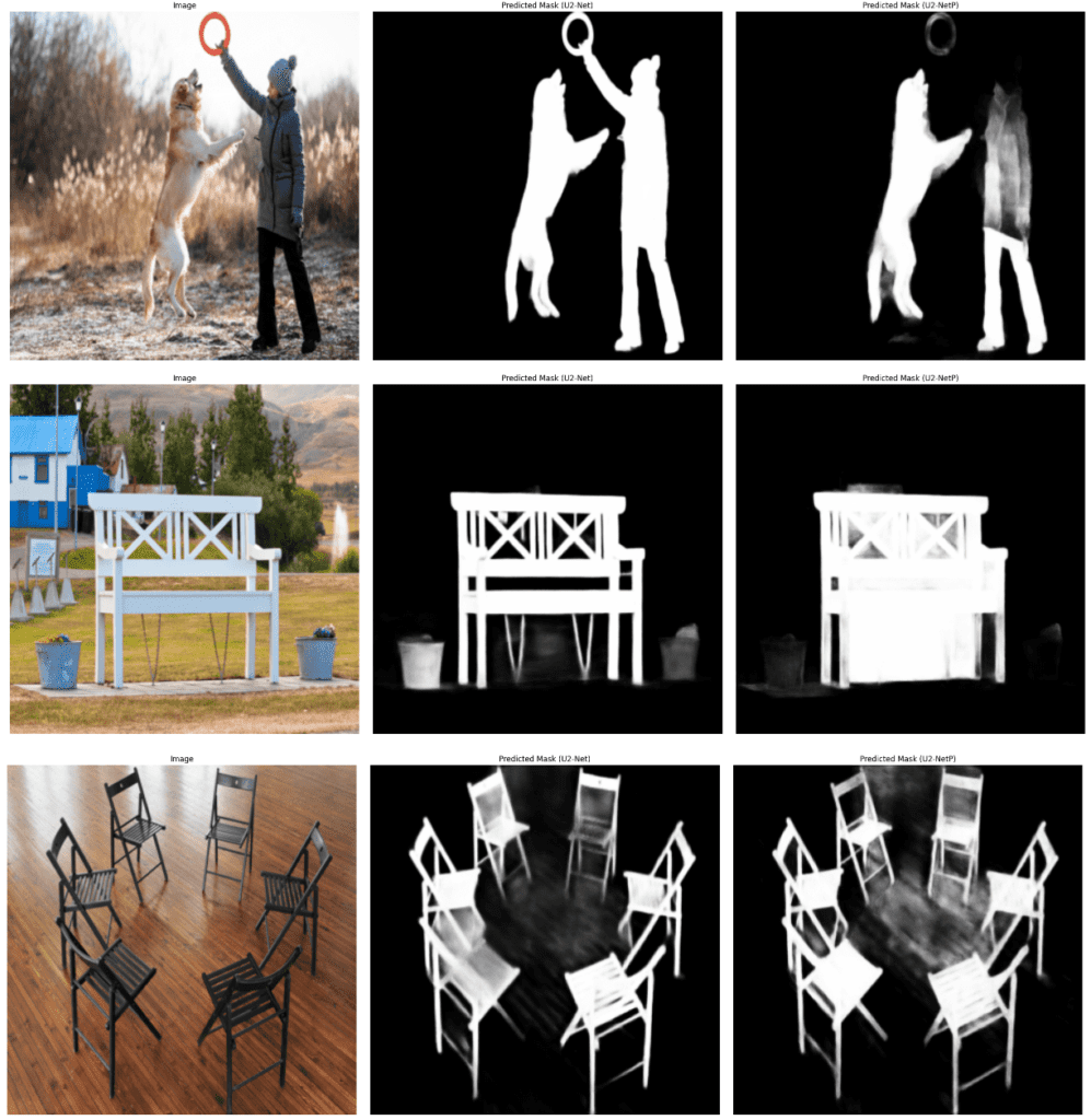 More Prediction samples from U2-Net and U2-NetP