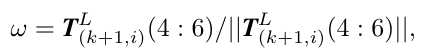 Rodrigues formula
LOAM paper C++