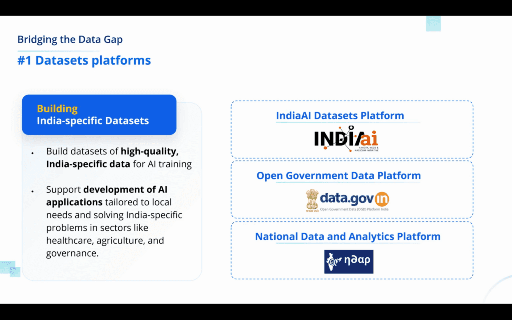 Dataset platforms that will power the Indic LLMs.
