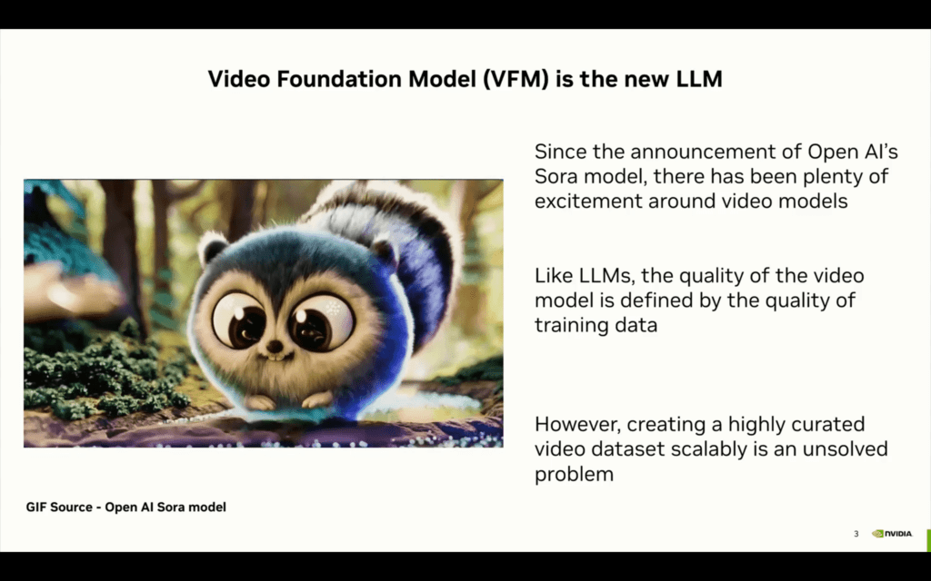 Video Foundation Models (VFM) are starting to emerge as one of primary applications of generative AI.