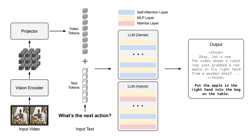 Nvidia Cosmos Reason1 Model Architecture - Mamba