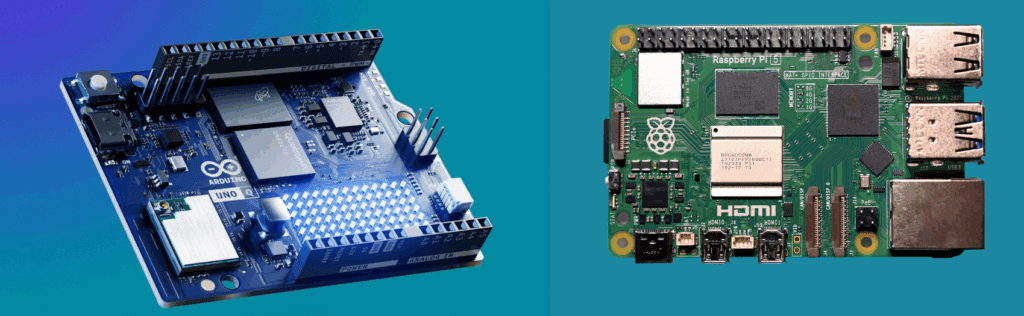 Deploying ML on Arduino Q and raspberry Pi 