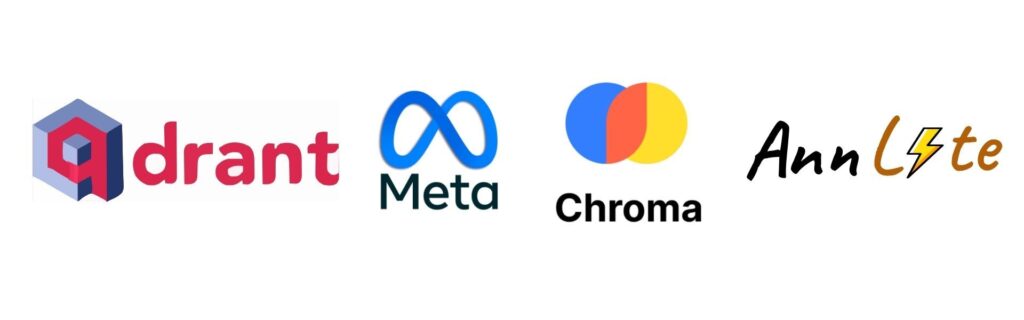 Various Vector DB used for RAG pipeline building Document RAG