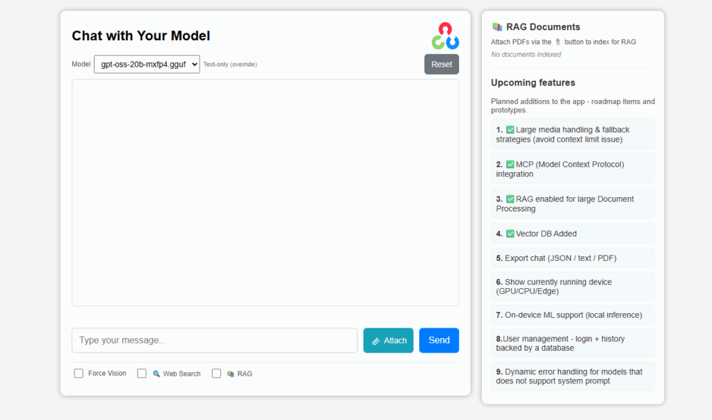 ChatML application for testing llm deployment from jetson orin nano